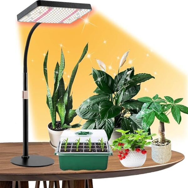 FRGROW Table Top Desk Grow Lights for Indoor Plants
